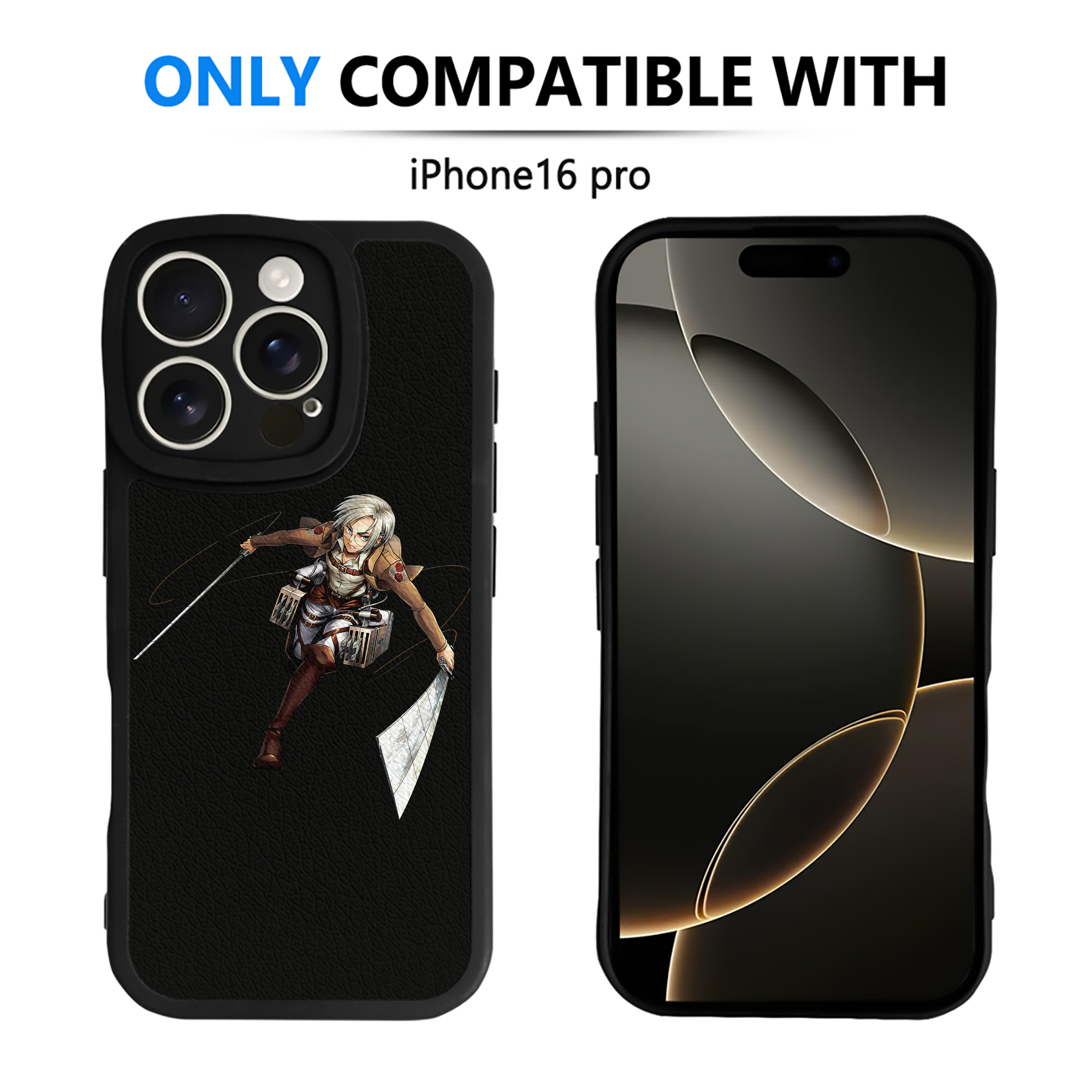 （画像用）  【iPhone 16シリーズ対応】シリコンスマホケース（レザー調） 材質：シリコン
